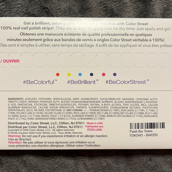 Color Street Nail Set Paint the Town - Picture 2 of 2